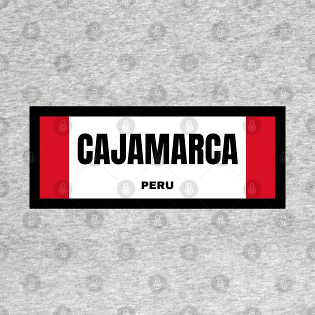 Cajamarca City in Peruvian Flag by aybe7elf